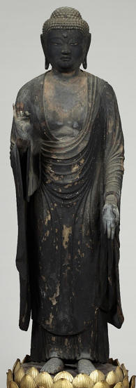 木造阿弥陀如来及び両脇侍立像＜教恩寺＞