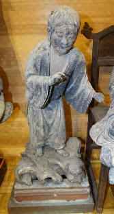木造傅大士及び二童子像 （東福寺）