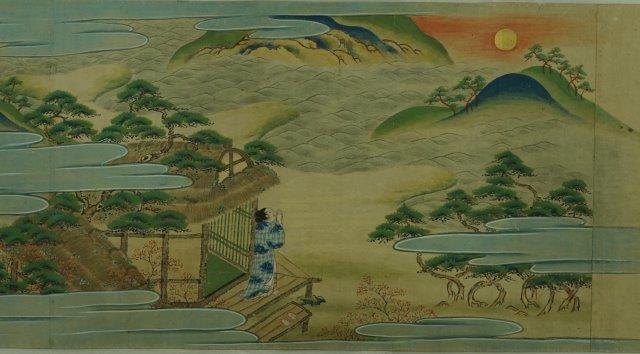 紙本著色 日蓮聖人註画讃5巻 （本圀寺）